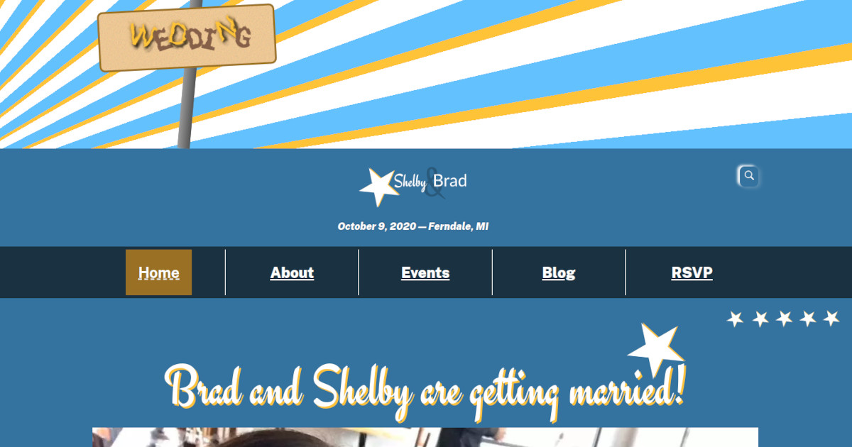Home page for shelbybrad.com